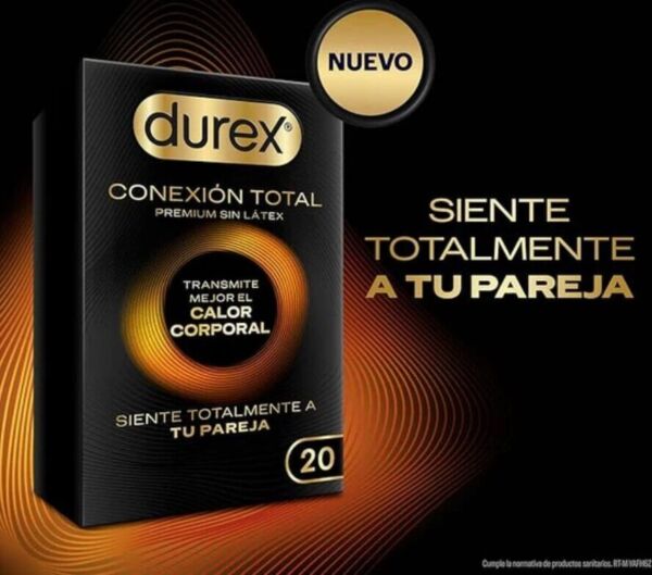 Confezione di preservativi Durex Conexión Total Regular Fit
