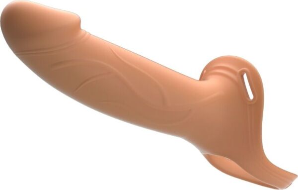 Guaina per pene Pretty Love Landon dal design cavo e realistico con cinghie in nylon