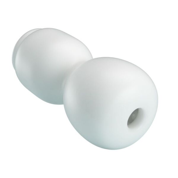 Testina Pretty Love Susan Power Head per massaggiatore wand, in TPE bianco traslucido