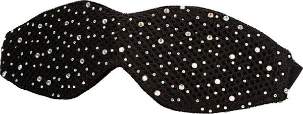 Mascherina nera CalExotics Radiance Blackout con strass