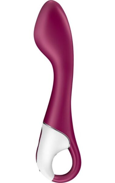 Vibratore per punto G Satisfyer Hot Spot, con la sua impugnatura ad anello