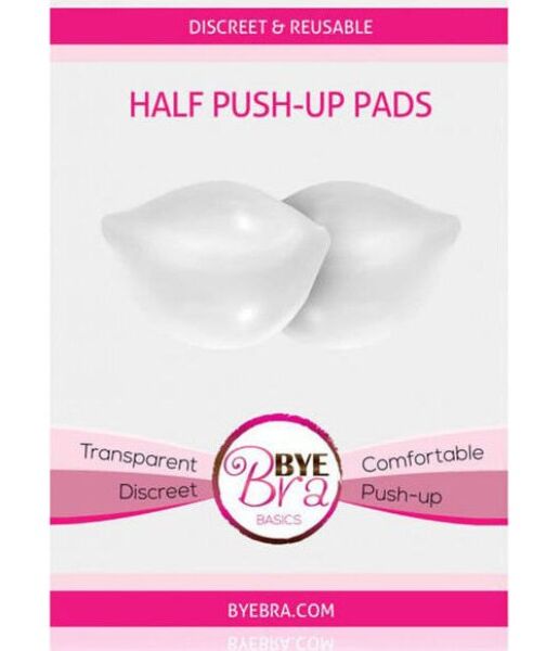 Semi cuscinetti push-up trasparenti Bye Bra Half Push-up Pads