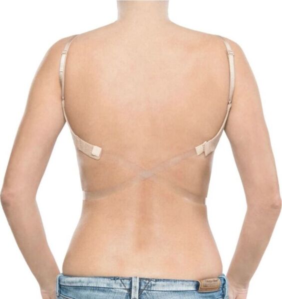 Tiranti trasparenti per reggiseno Bye Bra Sheer Bare Back Straps