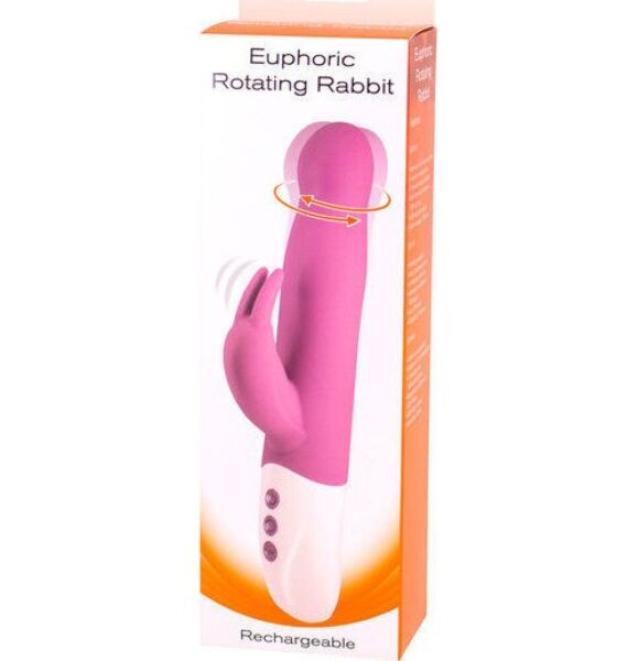 Vibratore rabbit Seven Creations Euphoric Bunny con braccio flessibile per il clitoride