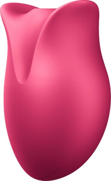 Succhiaclitoride Fun Factory BELLE color lampone, a forma di rosa