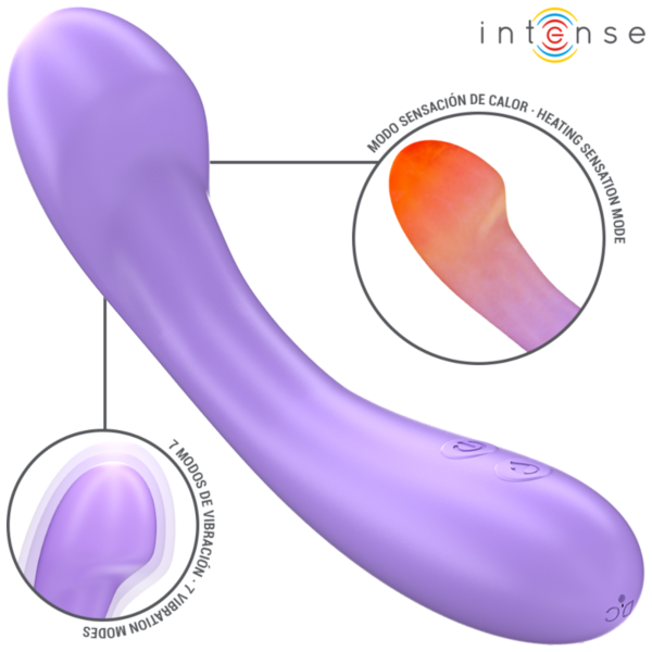 Vibratore riscaldabile INTENSE Becky