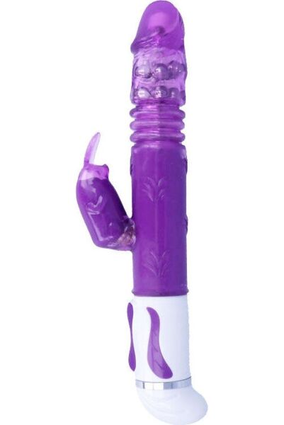 Vibratore rabbit Intense Estuard con asse rotante e coniglietto per il clitoride
