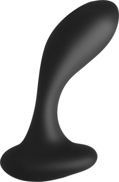 Massaggiatore prostatico S Pleasures Eazy Black, di colore nero, con il suo telecomando