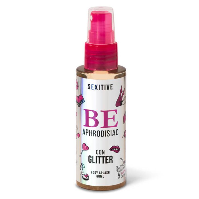 Be Body Splash con Feromonas Con Glitter!Contenido: 60 ml. Be Body Splash con Feromonas Con Glitter!Contenido: 60 ml.