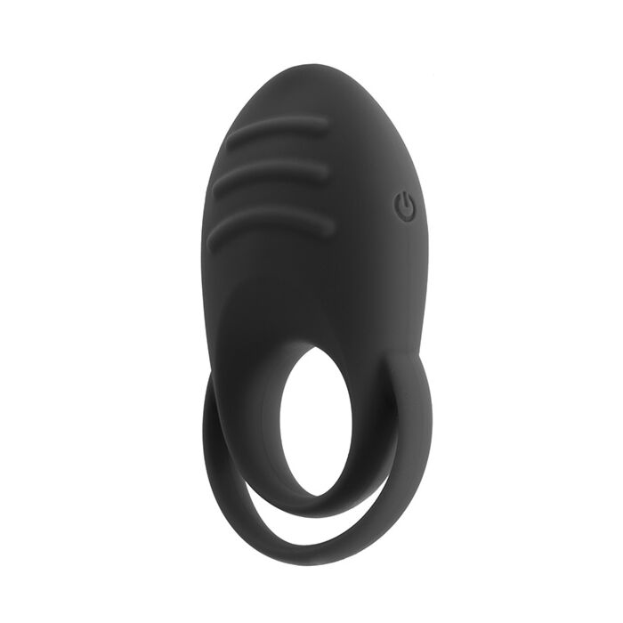 DUAL COCK RING - BLACK DUAL COCK RING - BLACK