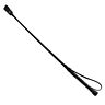 Frusta Bound Noir Nubuck Leather Riding Crop