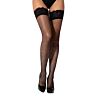 Calze Reticolate Lace by LJ con Strass