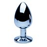 Butt Plug Precious Metals Large con base gioiello Plata