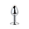 Butt Plug Toosh Small con base in cristallo Plata
