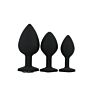Set di Butt Plugs Toosh con Base Gioiello