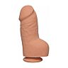 Grasso d - pene realistico ultraskyn 20 cm - vaniglia