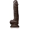 Pene realistico Elements 24,6 cm - marrone