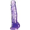 Pene Realistico King Cock 16.5 cm Morado