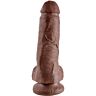 King cock 8' pene realistico marron 203cm