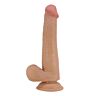 Dildo PARTY UP Tim con testicoli e ventosa