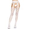 Calze Rete Leg Avenue con motivo a forma di cuore