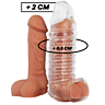 Funda per Pene VirilXL V11 Trasparente Sensuale
