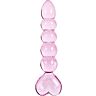 Dildo S Pleasures Crystal VENUS con agarre en corazón