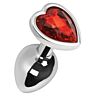 Plug Metal S Pleasures ELLA con base a forma di cuore