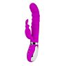 Vibratore S Pleasures Realistic Lilla con stimolazione doppia