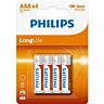 Batterie AAA Philips R03 | 4 pezzi di alta qualità