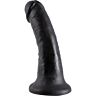 King cock 6 &#39;pene negro 52 cm