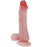 Dildo Baile 21.6 cm con ventosa e texture realistica.