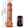 Dildo Cyber Silicock Saul 21 cm con base testicolare