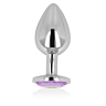 Plug Anale OHMAMA 8 CM con cristallo viola