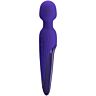 Vibratore Wand Caldo Viola
