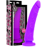 Dildo in Seta Viola Pura
