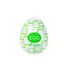 Masturbatore Tenga Egg Cubic con texture interne a cubi