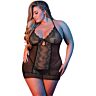 Chemise & G-SET Black L/XL Set sexy e raffinato
