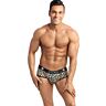 Slip sexy ANAIS MEN Mercury Jock Bikini con stampa animalier