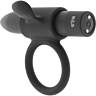 Anello vibrante BLACK&SILVER Cameron Black ricaricabile