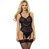 Conjunto di lingerie sexy SUBBLIME - Body con catene e ligueros