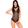 Body LIVCO CORSETTI KREAME LC 90546 con pizzo elegante