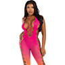 Bodystocking Leg Avenue Sunset senza piedi con tagli audaci