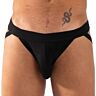 Jockstrap BURN 011 DOUBLE BLACK JOCK XL con design audace