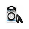 Confezione da 2 anelli in silicone Xact-fit 17,5 cm - nero