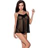 Chemise Lingerie Passion Woman Melania L/XL con tanga