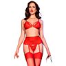 Set di Lingerie Chilirose CR 4895 5 Pezzi con Dettagli Seducenti