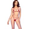 Micro bikini CHILIROSE CR 4900 rosso a due pezzi taglia unica