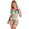 Set Lingerie SUBBLIME con Encaje e Liguero
