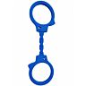 Esplora il divertimento con le manette in silicone blu